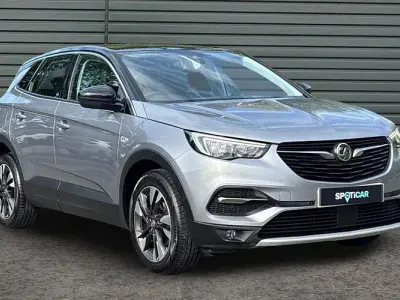 Used Vauxhall Grandland X Sport 131 HP (96 kW) 2019 Grey SUV