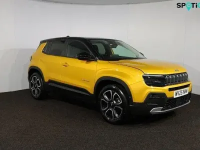 Used Jeep Avenger Summit 101 HP (74 kW) 2025 Yellow/black SUV