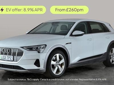 White Used 2021 Audi e-tron Advanced SUV | £16,232 (Super price)