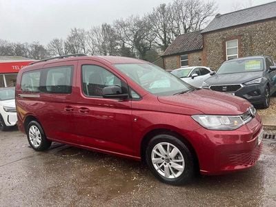 Used VW Caddy Maxi Life 122 HP (89 kW) 2022 Red MPV