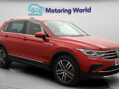 Red Used 2022 VW Tiguan Elegance SUV | £22,700 (Good price)