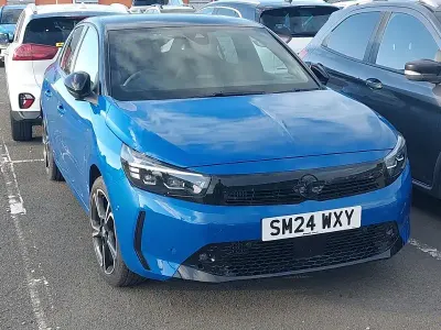 Used Vauxhall Corsa Ultimate 130 HP (95 kW) 2024 Blue Hatchback