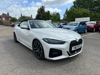 Used BMW 430 Cabriolet M Sport 2021 White Cabriolet