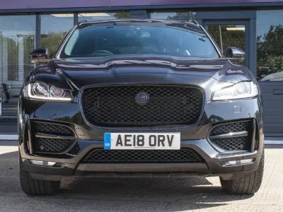 Used Jaguar F-Pace R-Sport 180 HP (132 kW) 2018 Black SUV