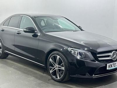 Used Mercedes C200 184 HP (135 kW) 2019 Black Sedan