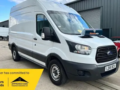 Używany Ford Transit 130 KM (95 kW) 2018 Biały Van