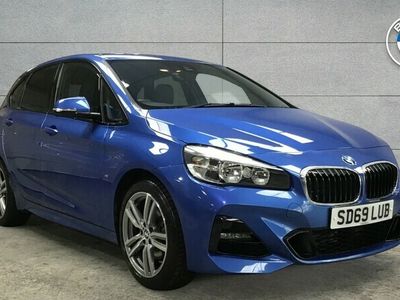 Used BMW 220 Active Tourer M Sport 189 HP (139 kW) 2019 Blue MPV