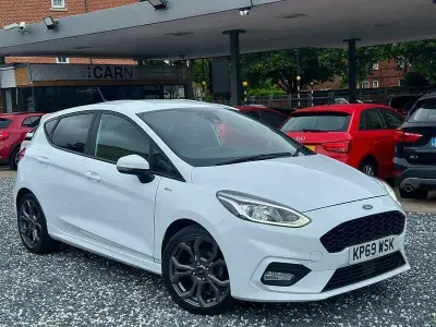 Used Ford Fiesta ST-Line 125 HP (91 kW) 2019 White Hatchback