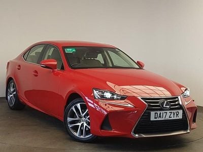 Used Lexus IS300h 223 HP (164 kW) 2017 Red Sedan