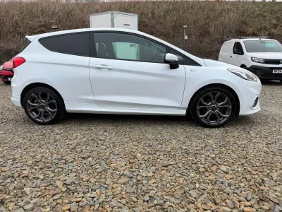 Usado Ford Fiesta ST-Line 100 HP (73 kW) 2019 Branco Citadino