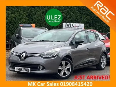 Used Renault Clio Dynamique 90 HP (66 kW) 2016 Oyster grey Hatchback