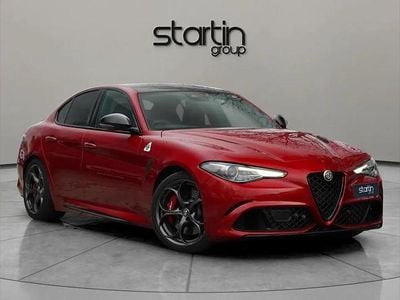 Red Used 2023 Alfa Romeo Giulia Quadrifoglio Sedan | £64,950 (Expensive)