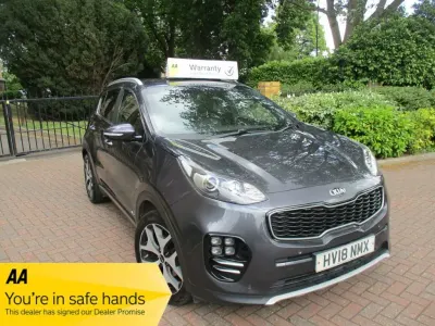 Usado Kia Sportage GT-Line 177 HP (130 kW) 2018 Prateado SUV