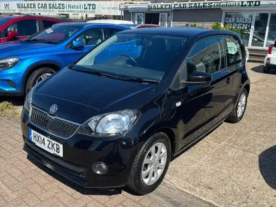 Used Skoda Citigo Elegance 75 HP (55 kW) 2014 Black Hatchback