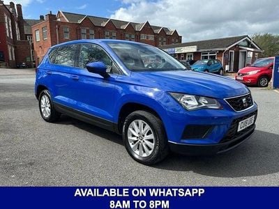 Used Seat Ateca Ecomotive 115 HP (84 kW) 2018 Blue SUV