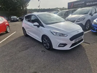 Used Ford Fiesta ST-Line 95 HP (69 kW) 2021 White Hatchback