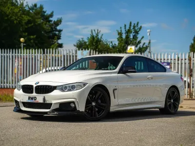Used BMW 420 Coupé M Sport 190 HP (139 kW) 2015 White Coupe