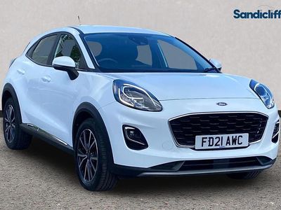 Used Ford Puma Titanium 125 HP (91 kW) 2021 White SUV