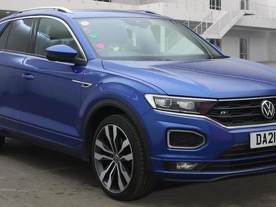Used VW T-Roc R-line 2021 Blue SUV
