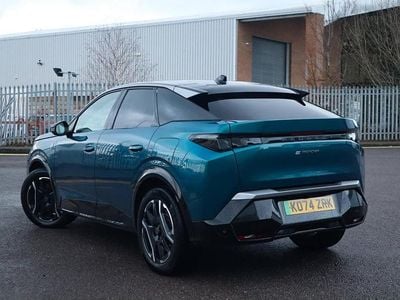 Blue Used 2025 Peugeot e-3008 GT SUV | £23,995 (Good price)
