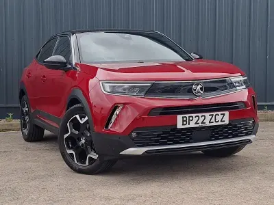 Used Vauxhall Mokka Ultimate 100 kW (136 HP) 2022 Red SUV
