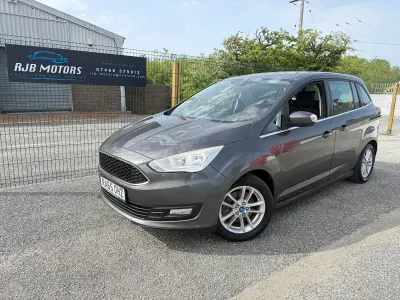 Used Ford Grand C-Max Zetec 120 HP (88 kW) 2016 Grey MPV