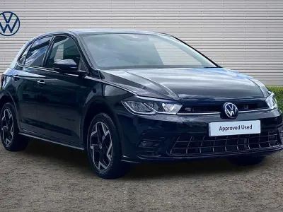 Used VW Polo R-line 115 HP (84 kW) 2025 Black Hatchback