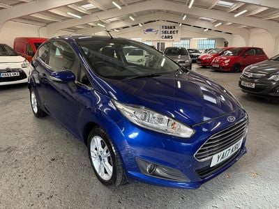 Blue Used 2017 Ford Fiesta Zetec Hatchback | £5,700 (Good price)