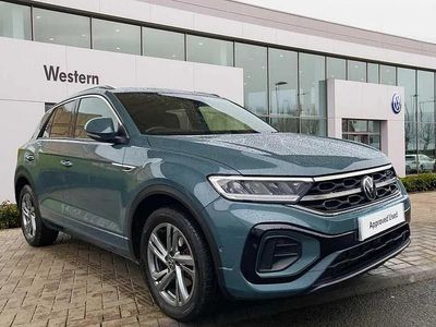Used VW T-Roc R-line 150 HP (110 kW) 2023 Blue SUV