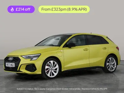 Used Audi A3 e-tron Competition 2024 Yellow Hatchback