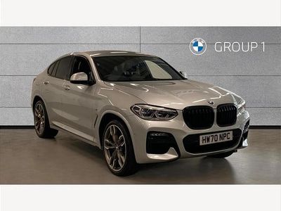 Used BMW X4 M Sport 348 HP (255 kW) 2020 Silver SUV