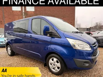 Second-hand Ford Transit Custom Limited 170 CP (125 kW) 2016 Albastru Van