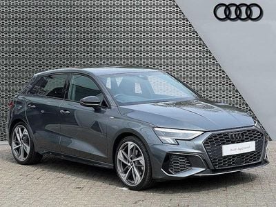 Used Audi A3 Black Edition 150 HP (110 kW) 2023 Grey Sedan