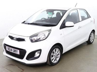 Used Kia Picanto 68 HP (50 kW) 2014 White Hatchback