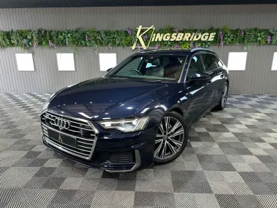 Begagnad Audi A6 S-Line 204 HK (150 kW) 2020 Blå Kombi