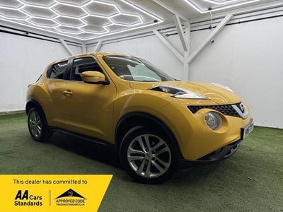 Used Nissan Juke N-Connecta 110 HP (80 kW) 2016 Yellow SUV