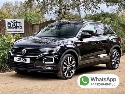 Black Used 2019 VW T-Roc R-line SUV | £19,950 (Good price)
