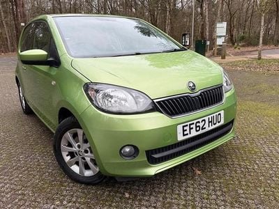 Used Skoda Citigo Elegance 75 HP (55 kW) 2013 Green Hatchback