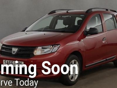 Used Dacia Logan MCV Ambiance 73 HP (53 kW) 2016 Red Estate