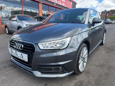 Used Audi A1 S-Line 125 HP (91 kW) 2018 Grey Hatchback