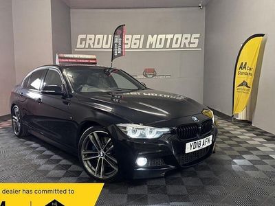 Begagnad BMW 320 M Sport 184 HK (135 kW) 2018 Svart Sedan