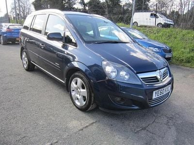 Used Vauxhall Zafira 115 HP (84 kW) 2010 Blue MPV