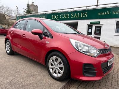 Used Kia Rio Air 2015 Red Hatchback