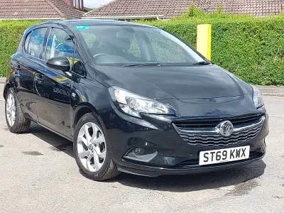 Used Vauxhall Corsa 90 HP (66 kW) 2019 Black Hatchback