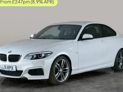 Used BMW 218 M Sport 136 HP (100 kW) 2019 White Coupe