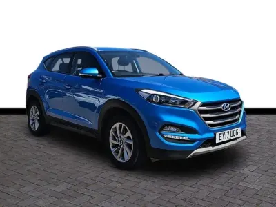 Używany Hyundai Tucson SE 141 KM (103 kW) 2017 Niebieski SUV