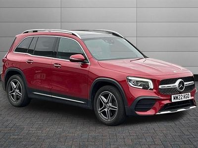 Used Mercedes GLB200 AMG Line Premium Plus 163 HP (119 kW) 2022 Red SUV