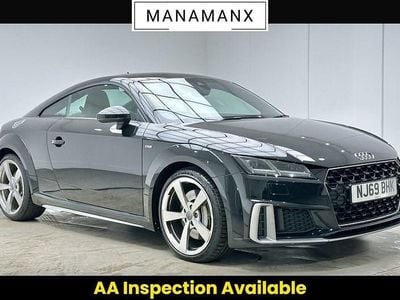 Used Audi TT S-Line 245 HP (180 kW) 2019 Black Coupe