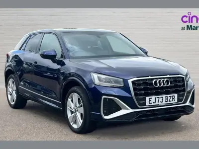 Used Audi Q2 S-Line 147 HP (108 kW) 2023 Blue SUV