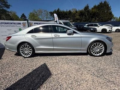 Used Mercedes CLS350 AMG line 258 HP (189 kW) 2014 Silver Coupe